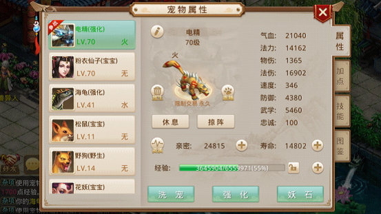 《问道》手游宠物概述